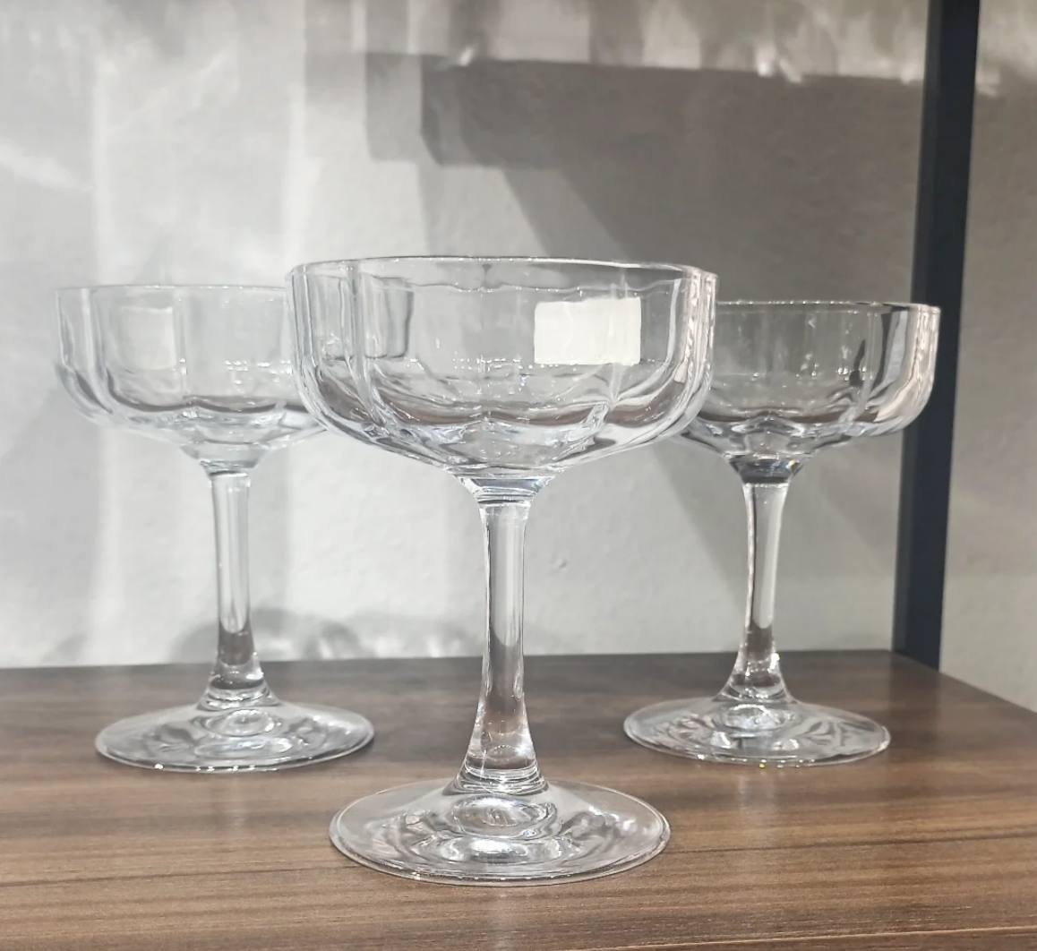 دسر خوری پایه دار ۶تایی deli glas