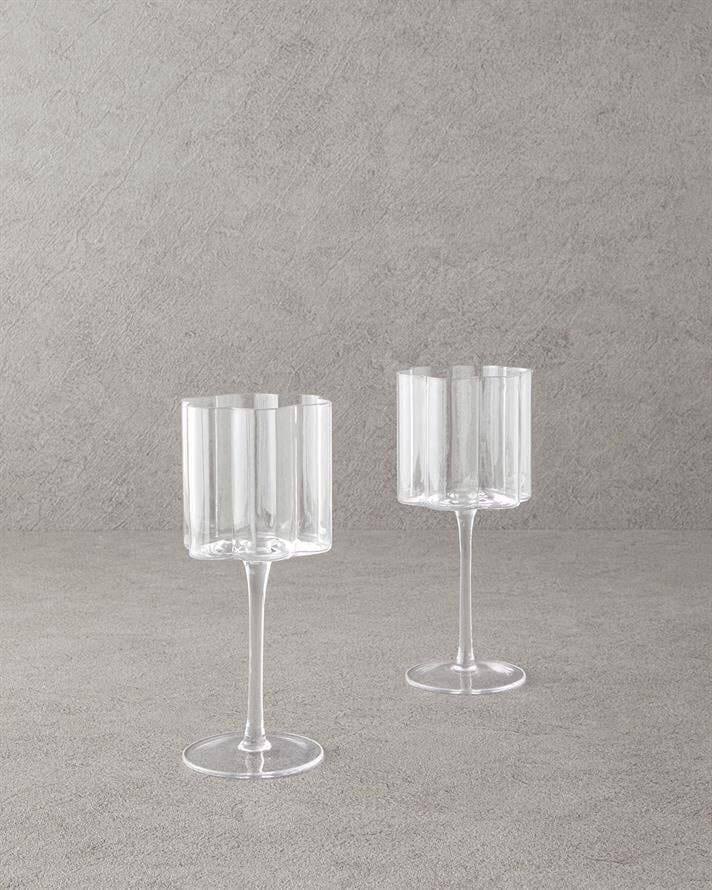 دسرخوری پایه دار ۶تایی deli glas