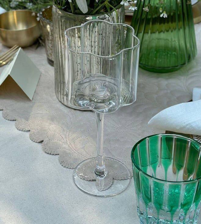 دسرخوری پایه دار ۶تایی deli glas
