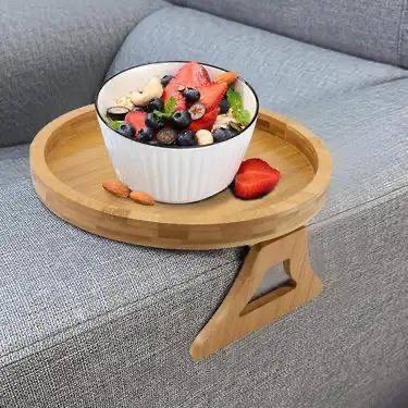 سینی بامبو دسته مبلی تاشو وارداتی